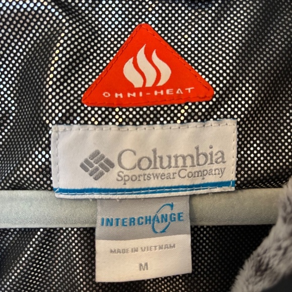 Columbia Kaleidaslope II Women’s Jacket Black and Silver Medium - Picture 6 of 9